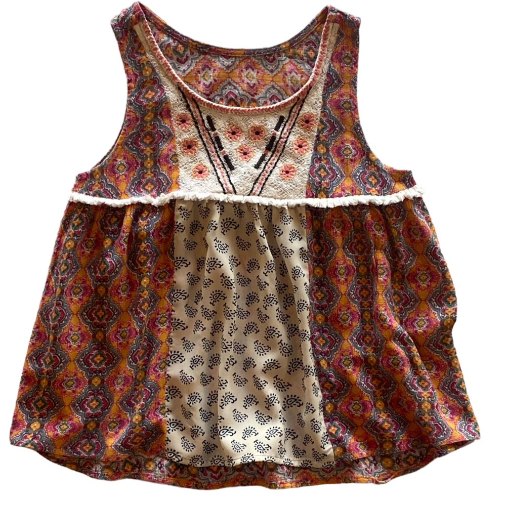 Adorable Bohemian Girls Size 5-6 Gentle Used Condition.